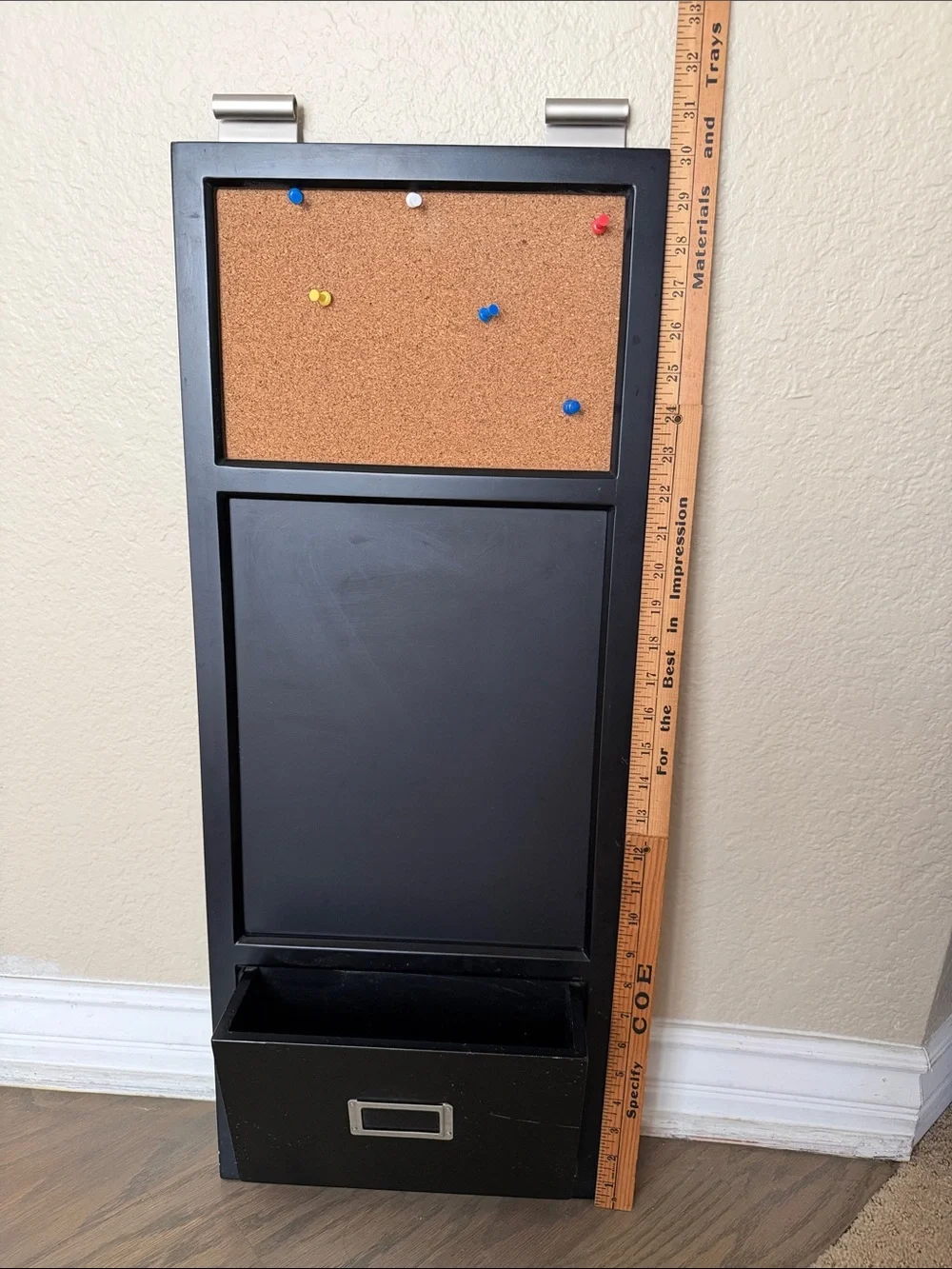 Pottery Barn black wood
